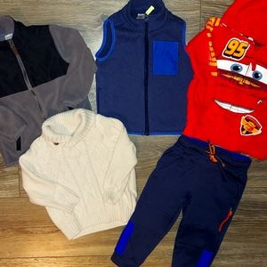 Winter clothes set for toddler boy